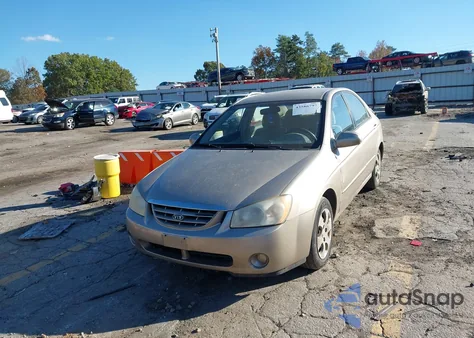 2005 Kia Spectra Ex/Lx/Sx z USA, uszkodzony, nr VIN KNAFE121855146676